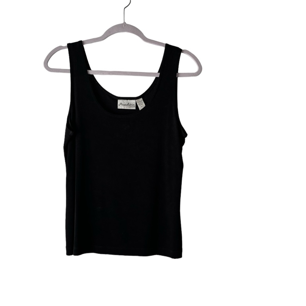 Chico’s Private Edition Black Tank Top Size 2